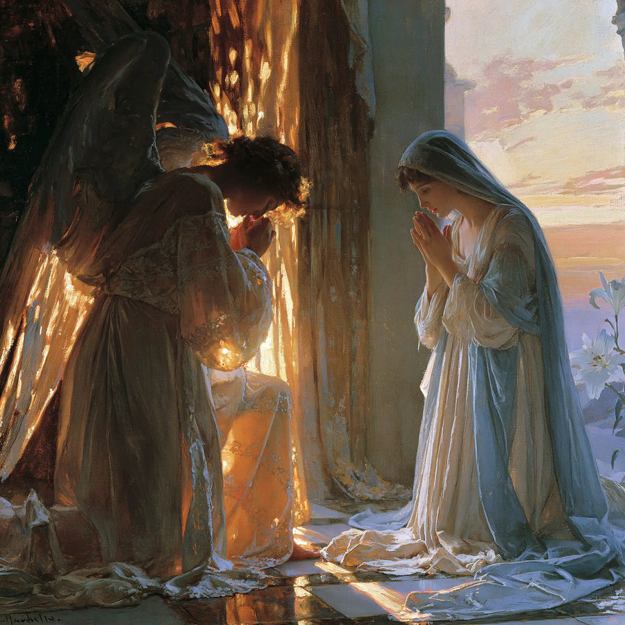 The Annunciation - The Annunciation at Dawn · Square n° 7
