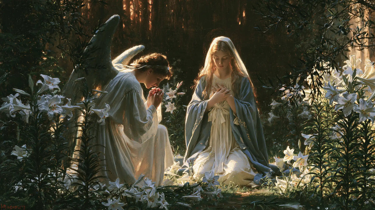 The Annunciation - The Annunciation in the Garden · Landscape n° 20