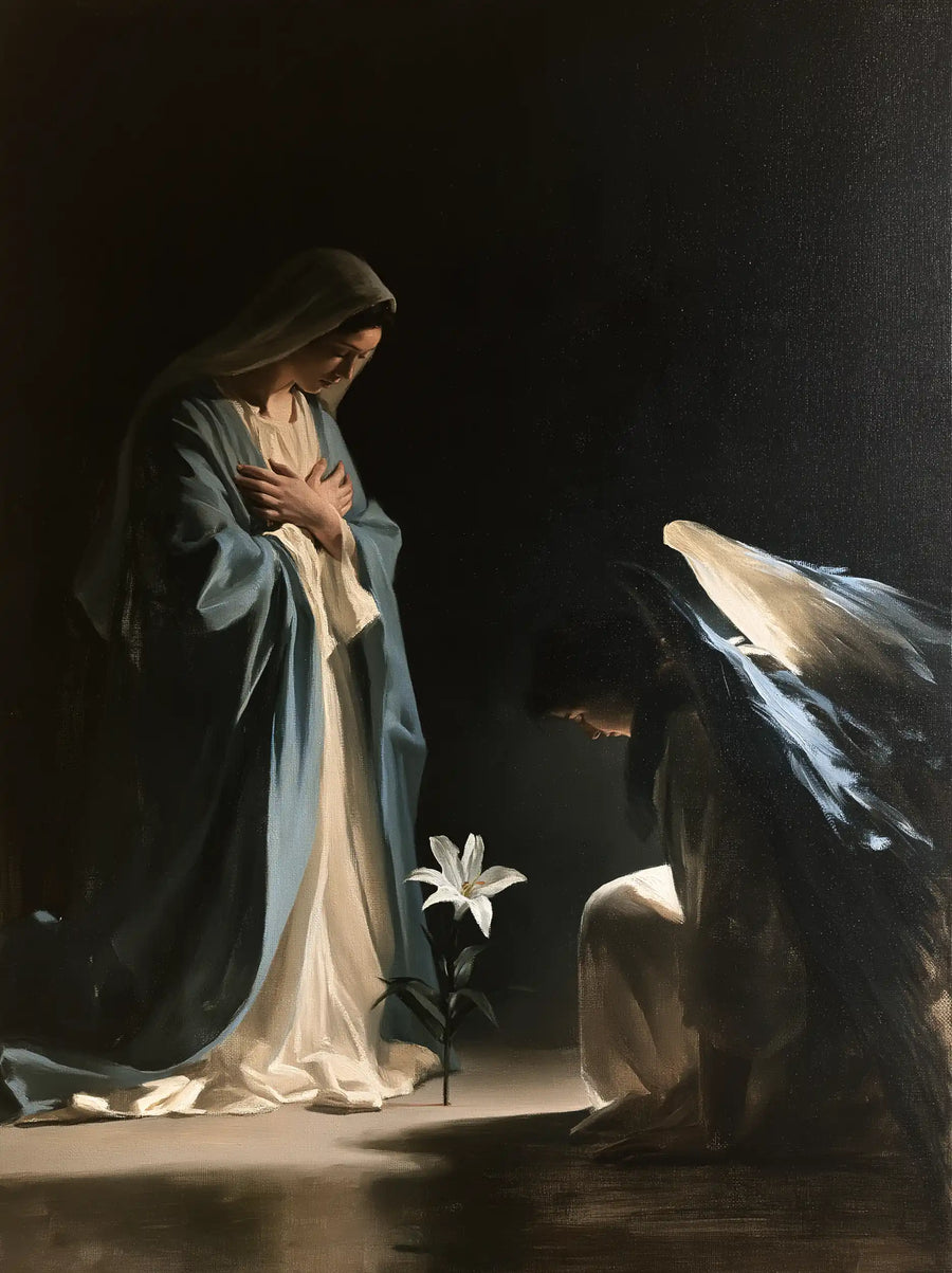 The Annunciation - Contemporary Minimalism · Portrait n° 18
