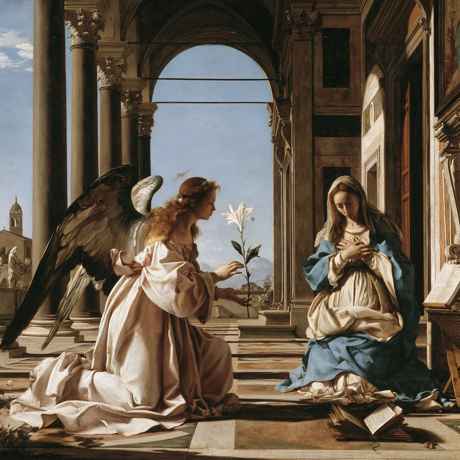 The Annunciation - Florentine Renaissance · Square n° 4