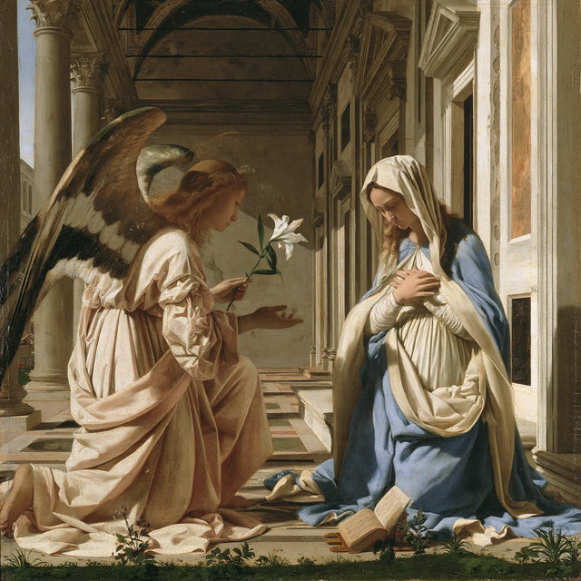 The Annunciation - Florentine Renaissance · Square n° 5