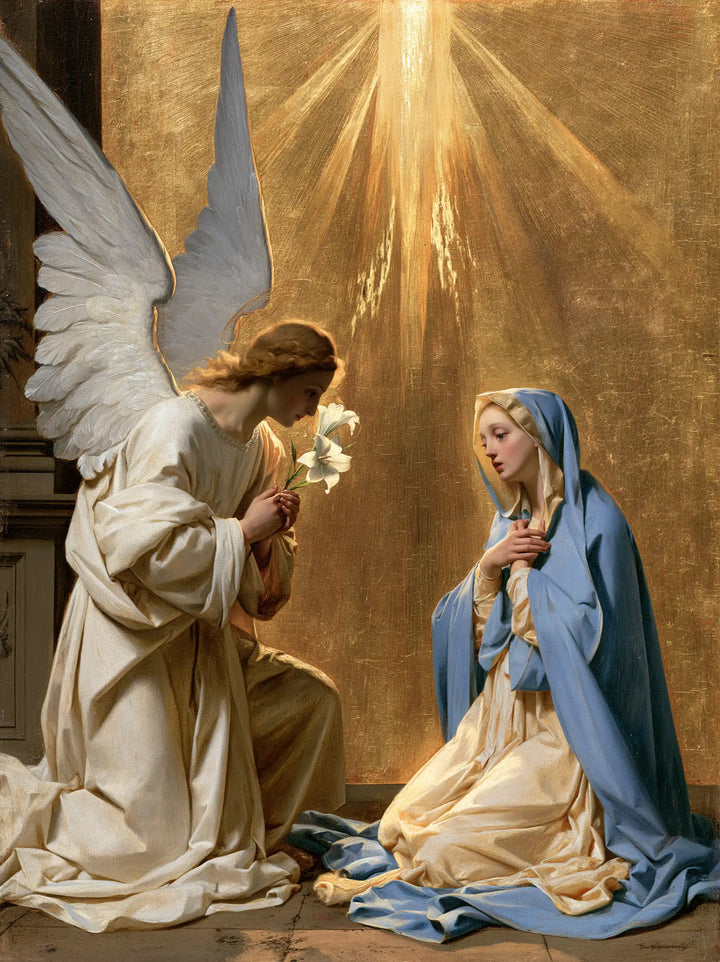 The Annunciation - Sacred Gold · Portrait n° 12