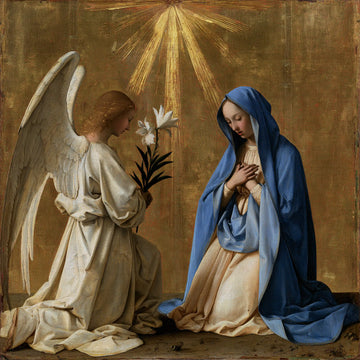 The Annunciation - Sacred Gold · Square n° 9