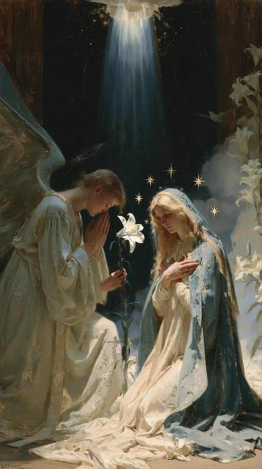 The Annunciation - Symbolist · Portrait n° 11
