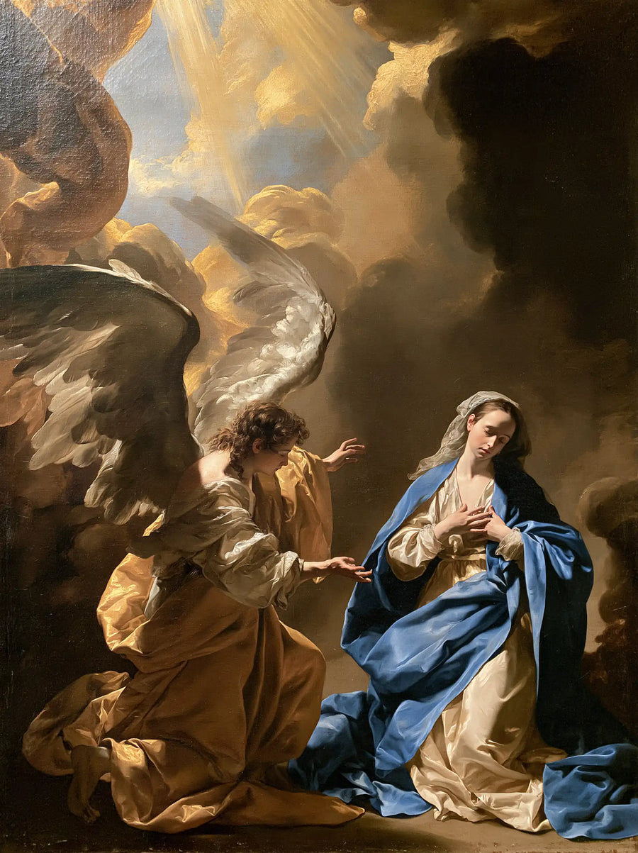 The Annunciation - Theatrical Baroque · Portrait n° 13