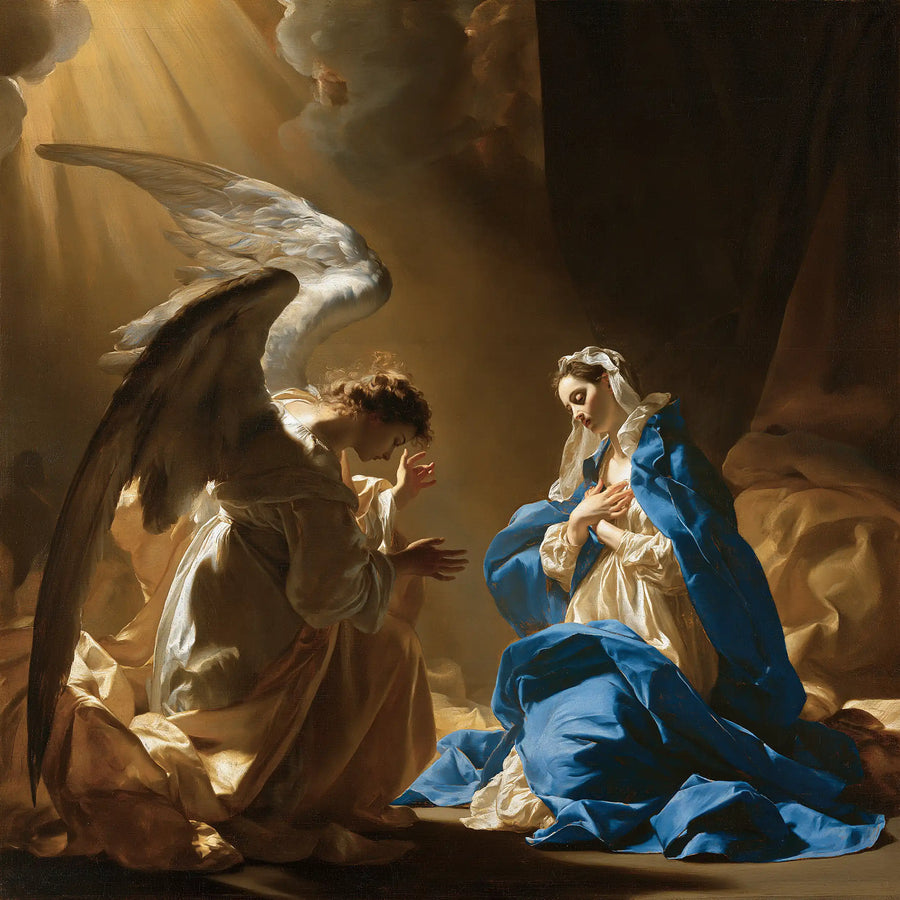 The Annunciation - Theatrical Baroque · Square n° 7