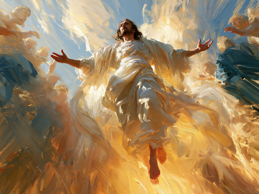 The Ascension of Jesus Christ - Expressionist · Landscape n° 5