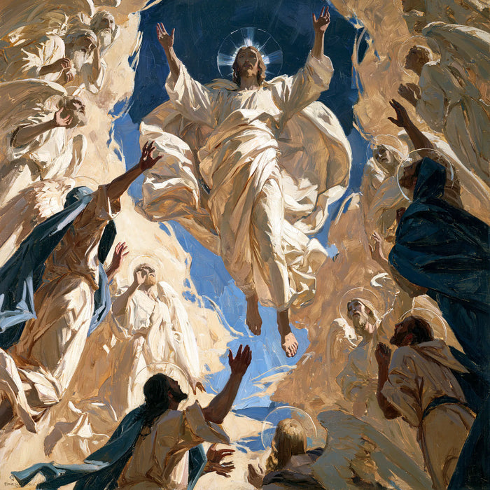 The Ascension of Jesus Christ - Expressionist · Square n° 7
