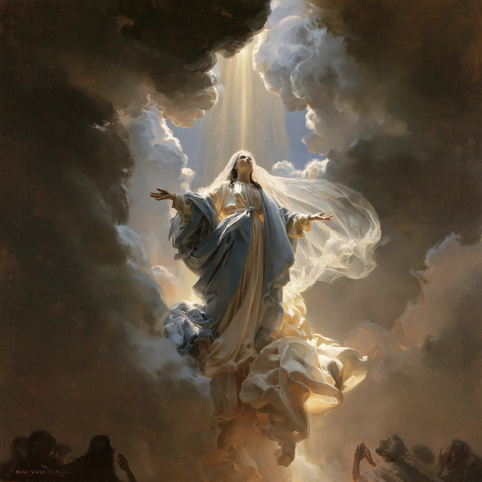 The Assumption of Mary — The Veil at the Threshold of Darkness