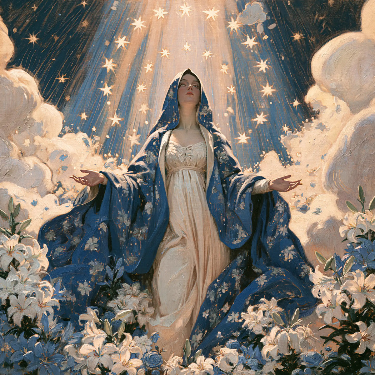 The Assumption of Mary - Symbolist · Square n° 5