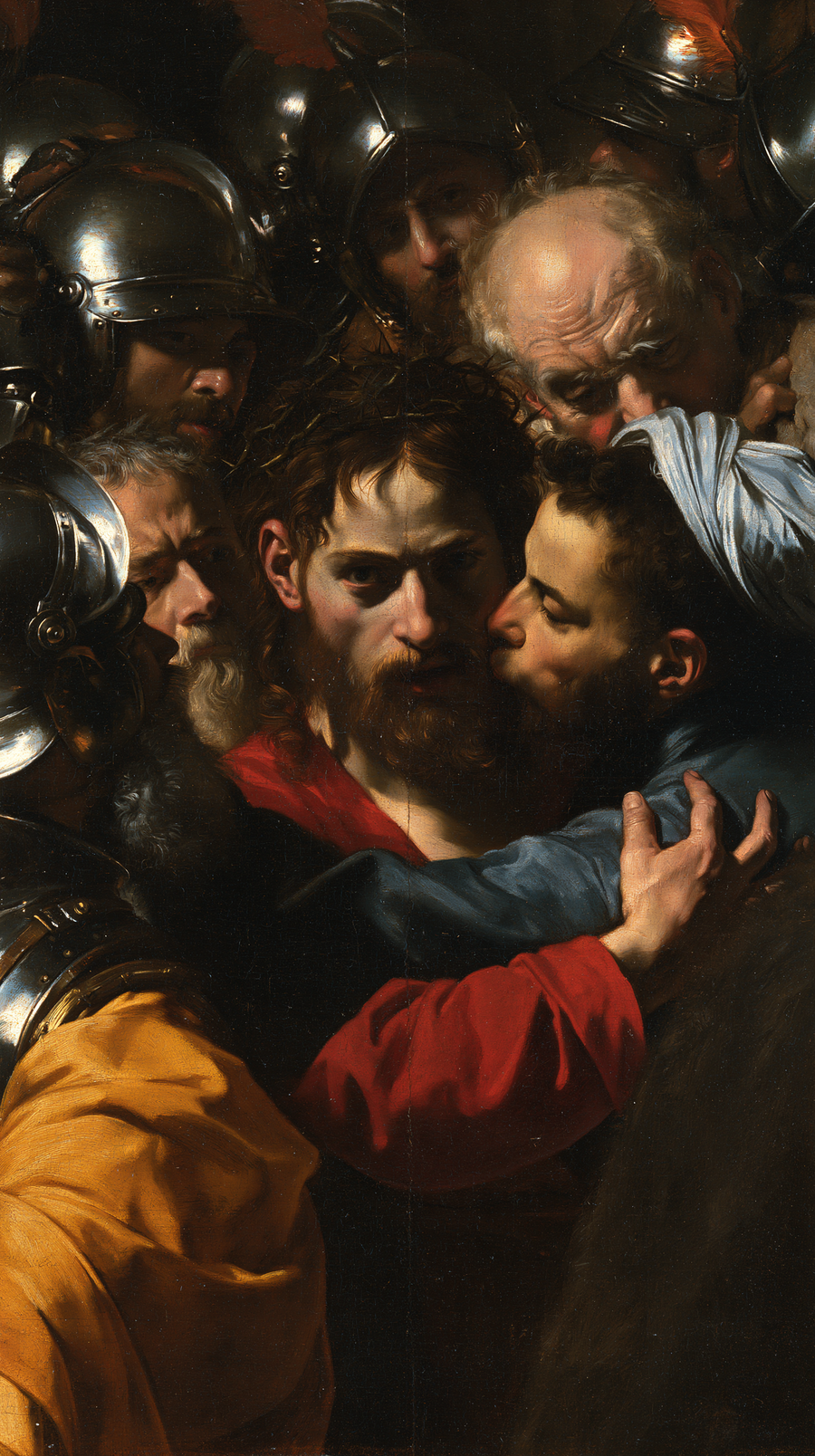 The Betrayal of Judas - Sacred monumental view · Portrait n° 2