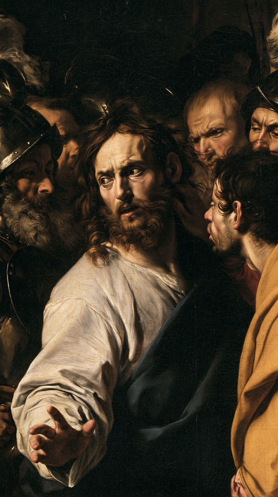 The Betrayal of Judas - Sacred monumental view · Portrait n° 3