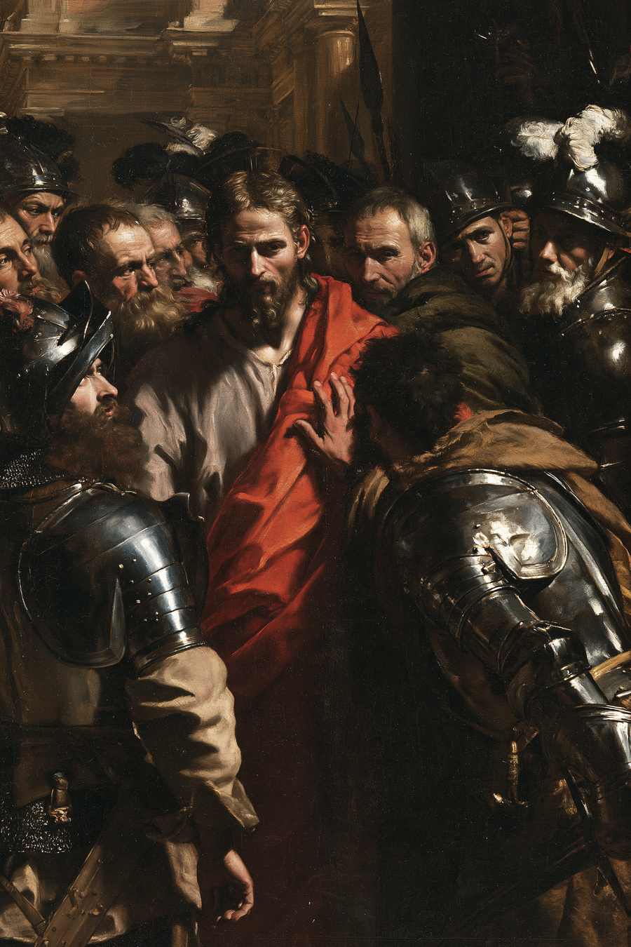 The Betrayal of Judas - Sacred monumental view · Portrait n° 4