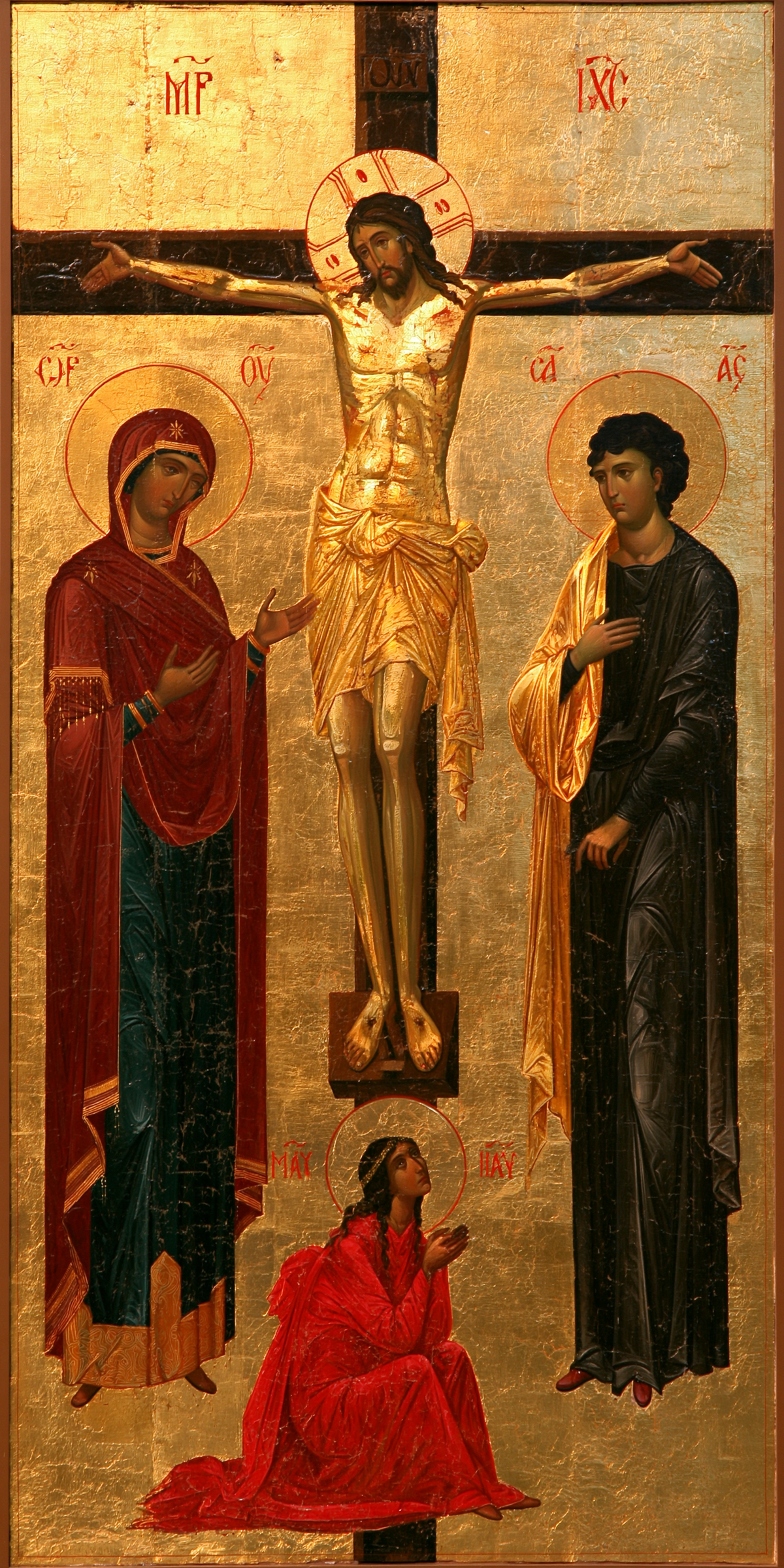 The Crucifixion - Contemporary Byzantine · Portrait n° 3