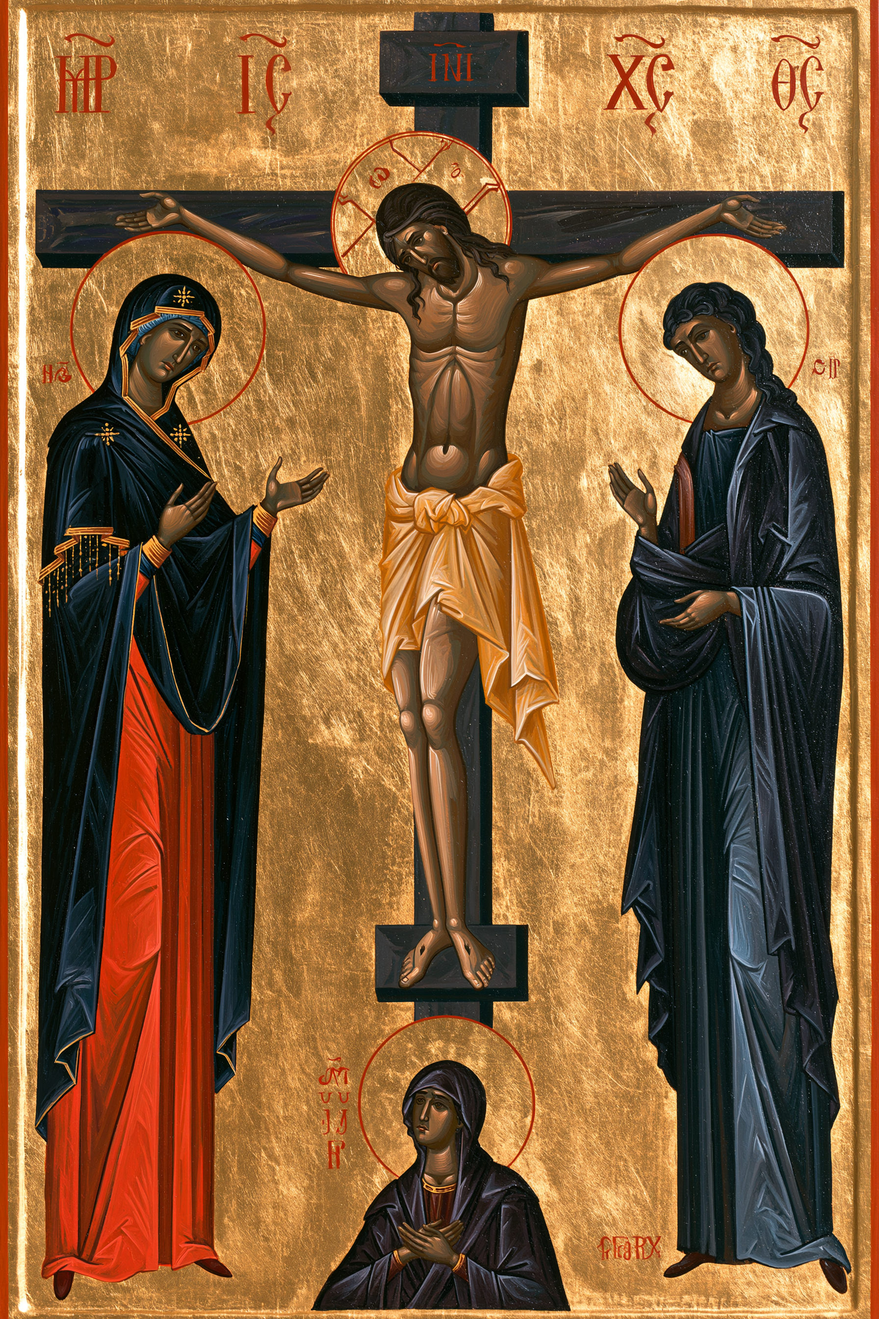 The Crucifixion - Contemporary Byzantine · Portrait n° 10