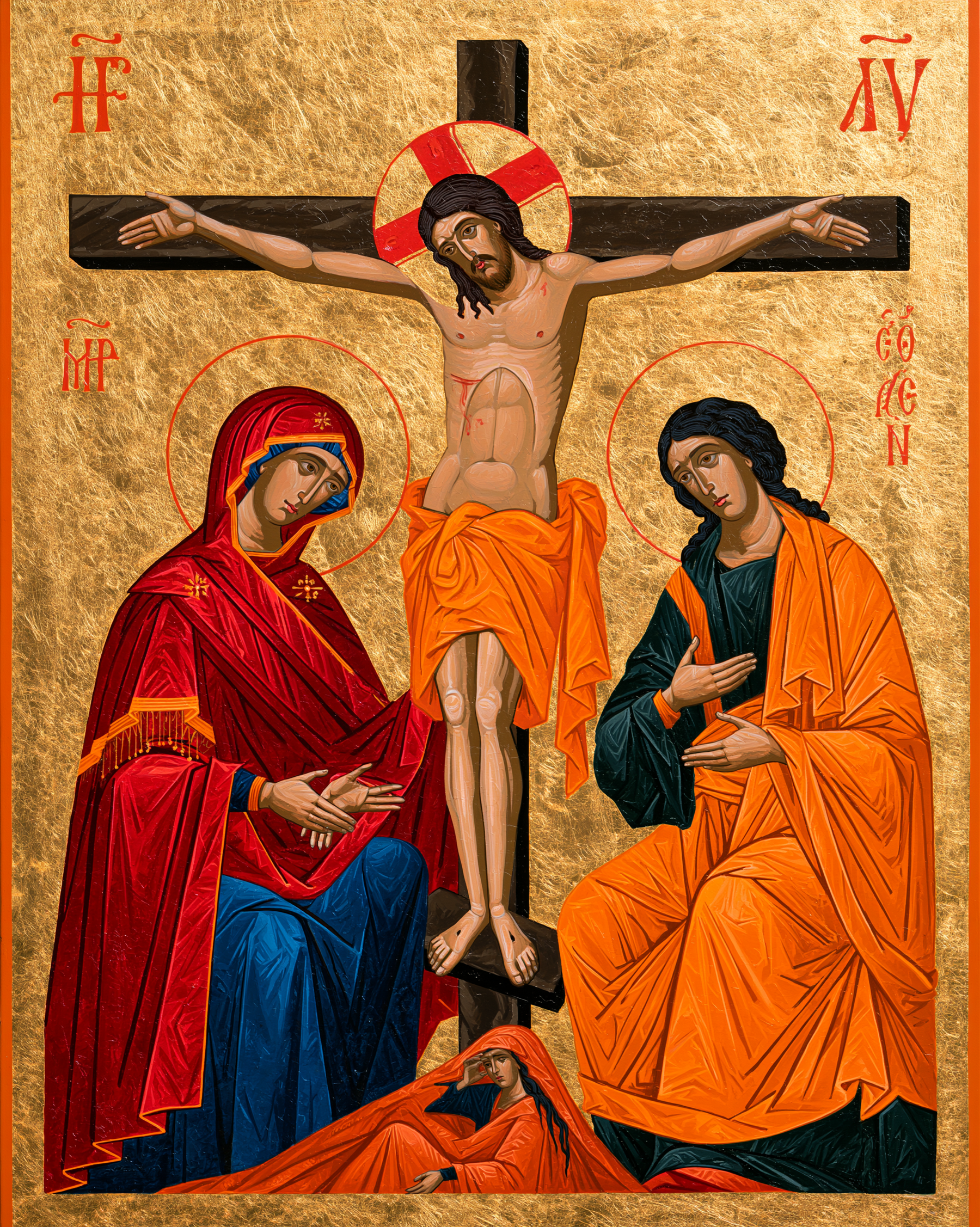 The Crucifixion - Contemporary Byzantine · Portrait n° 13