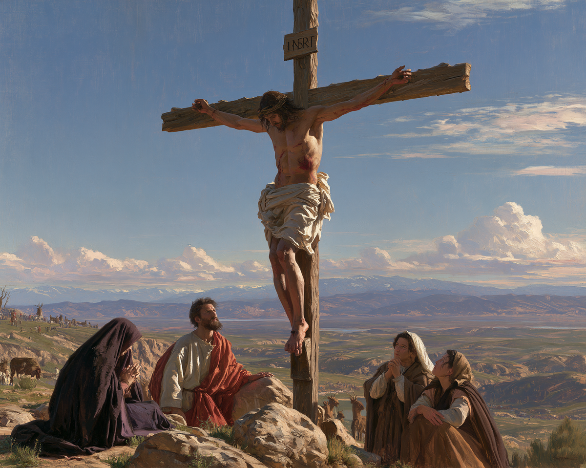 The Crucifixion - Florentine Renaissance · Landscape n° 6