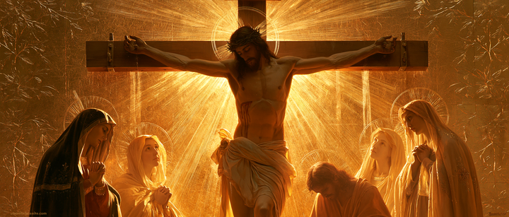 The Crucifixion - Sacred Gold · Landscape n° 5