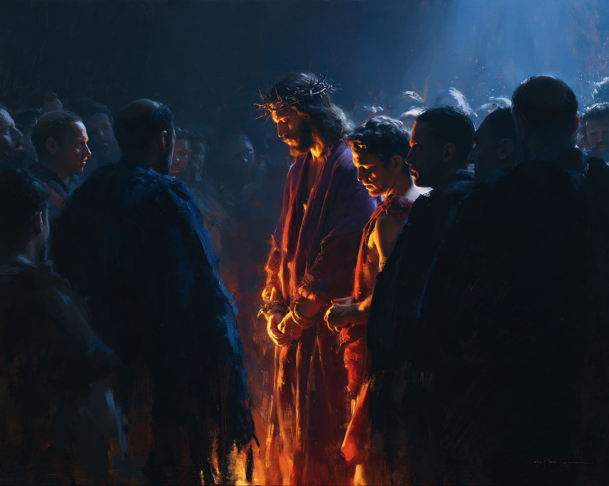Ecce Homo - Light-dark midnight blue · Landscape n° 5