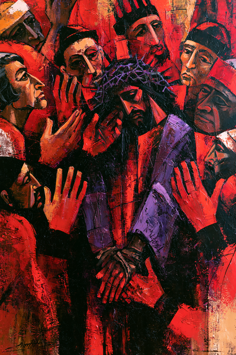 Ecce Homo - Експресіоніст · Портрет n° 15 - Християнське мистецтво