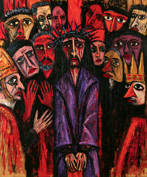Ecce Homo - Експресіоніст · Портрет n° 24 - Християнське мистецтво