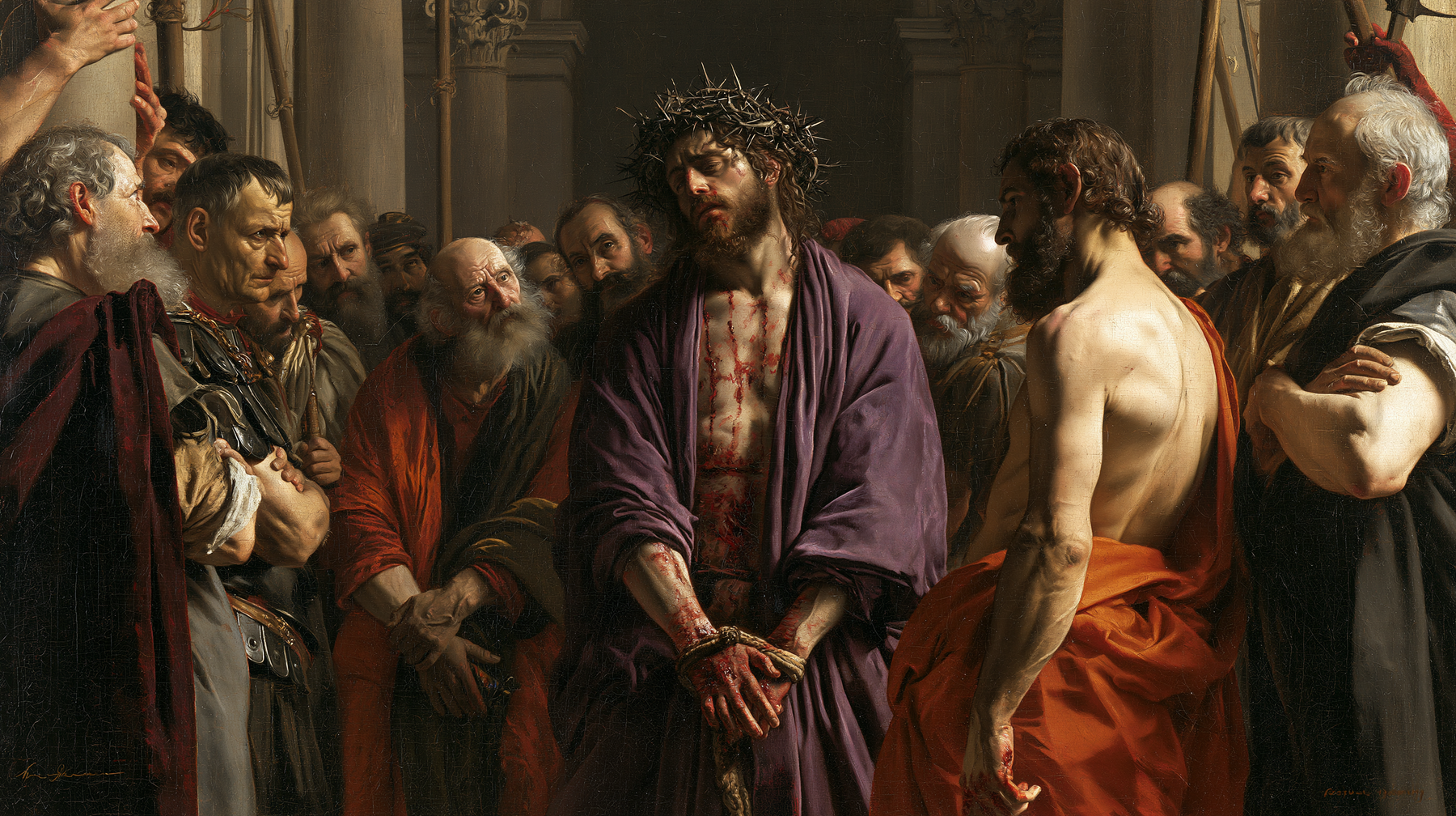 Ecce Homo - Red of sacrifice · Landscape n° 17
