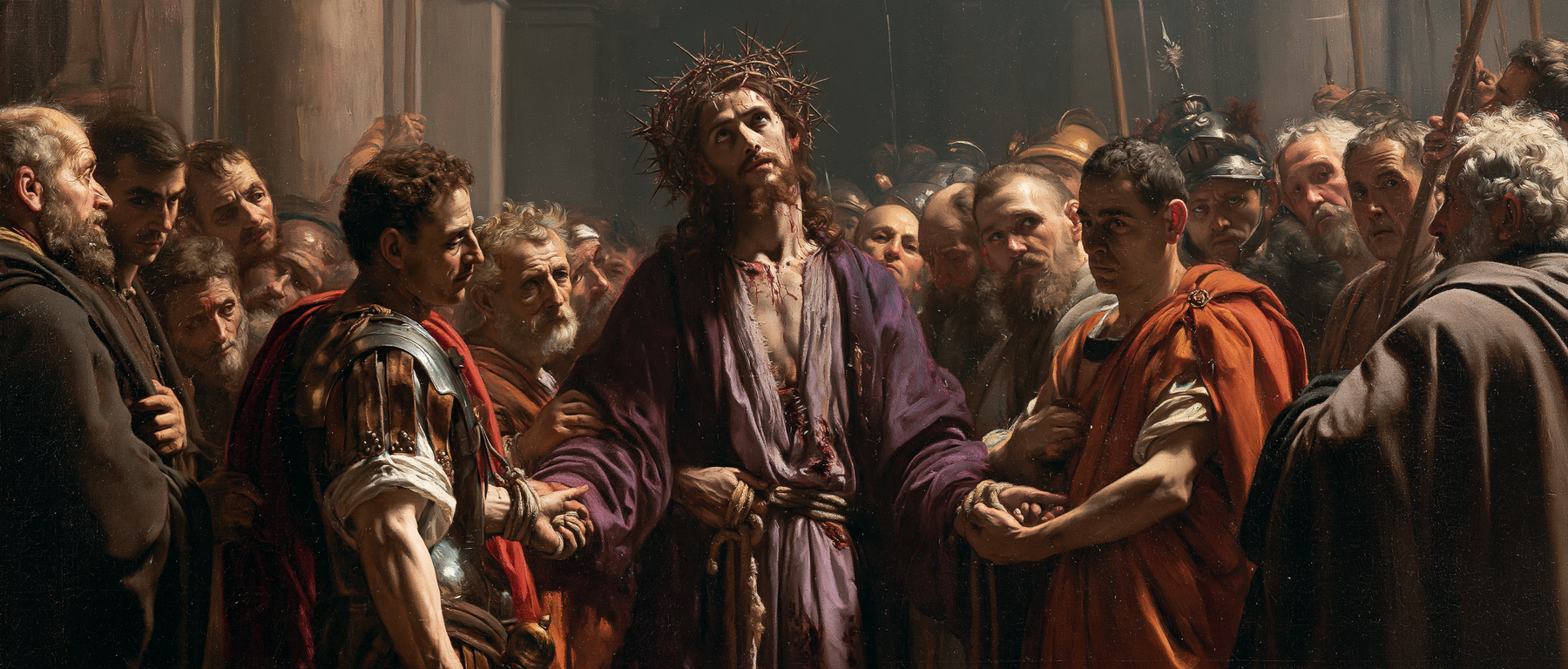 Ecce Homo - Red of sacrifice · Landscape n° 27