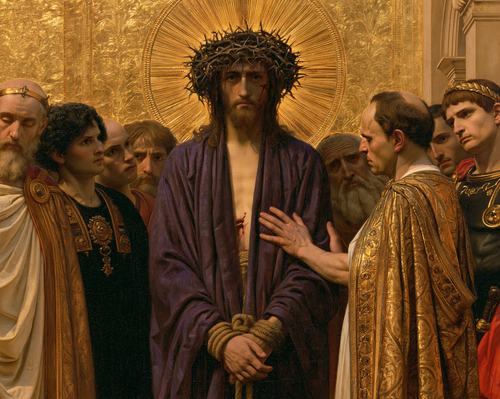 Ecce Homo - Священний золотий · Пейзаж n° 5 - Християнське мистецтво