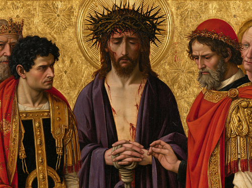 Ecce Homo - Священний золотий · Пейзаж n° 6 - Християнське мистецтво