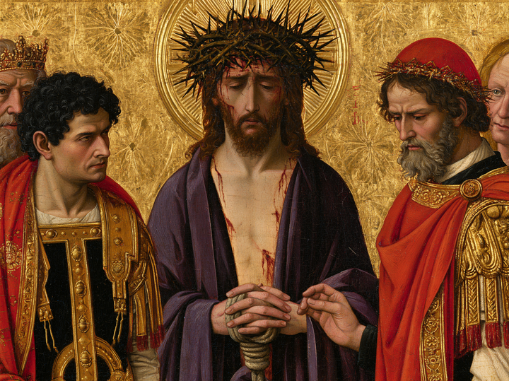 Ecce Homo - Священний золотий · Пейзаж n° 6