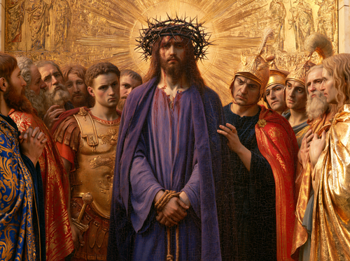 Ecce Homo - Священний золотий · Пейзаж n° 7 - Християнське мистецтво