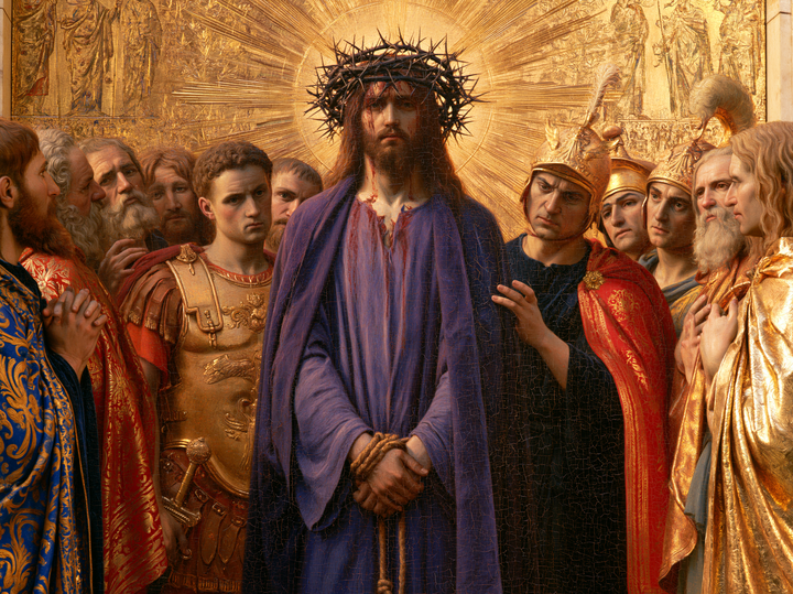 Ecce Homo - Священний золотий · Пейзаж n° 7