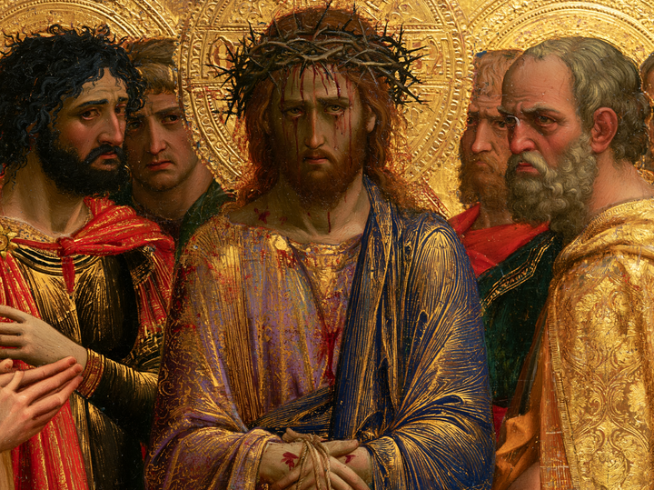Ecce Homo - Священний золотий · Пейзаж n° 8