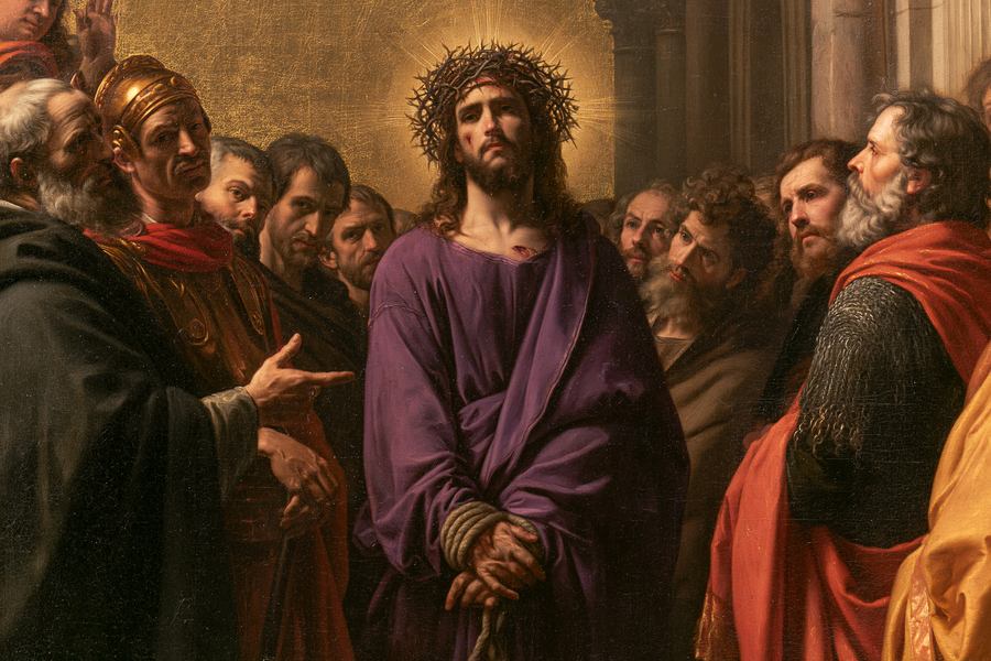 Ecce Homo - Священний золотий · Пейзаж n° 10