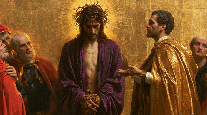 Ecce Homo - Священний золотий · Пейзаж n° 12