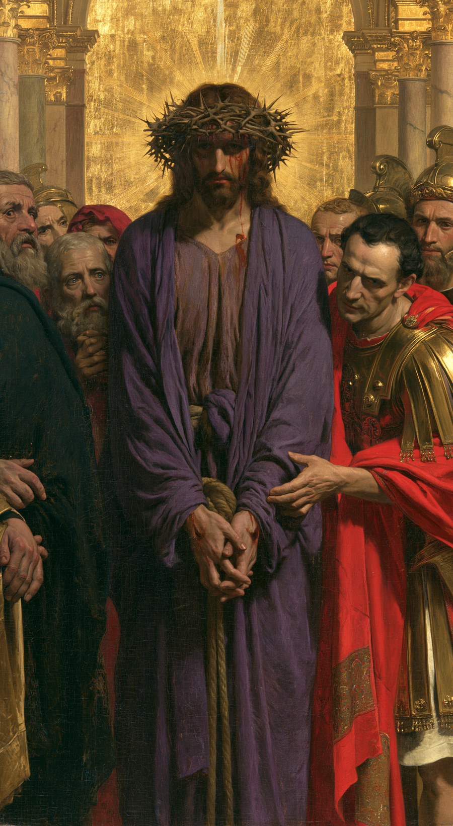 Ecce Homo - Священний золотий · Портрет n° 5
