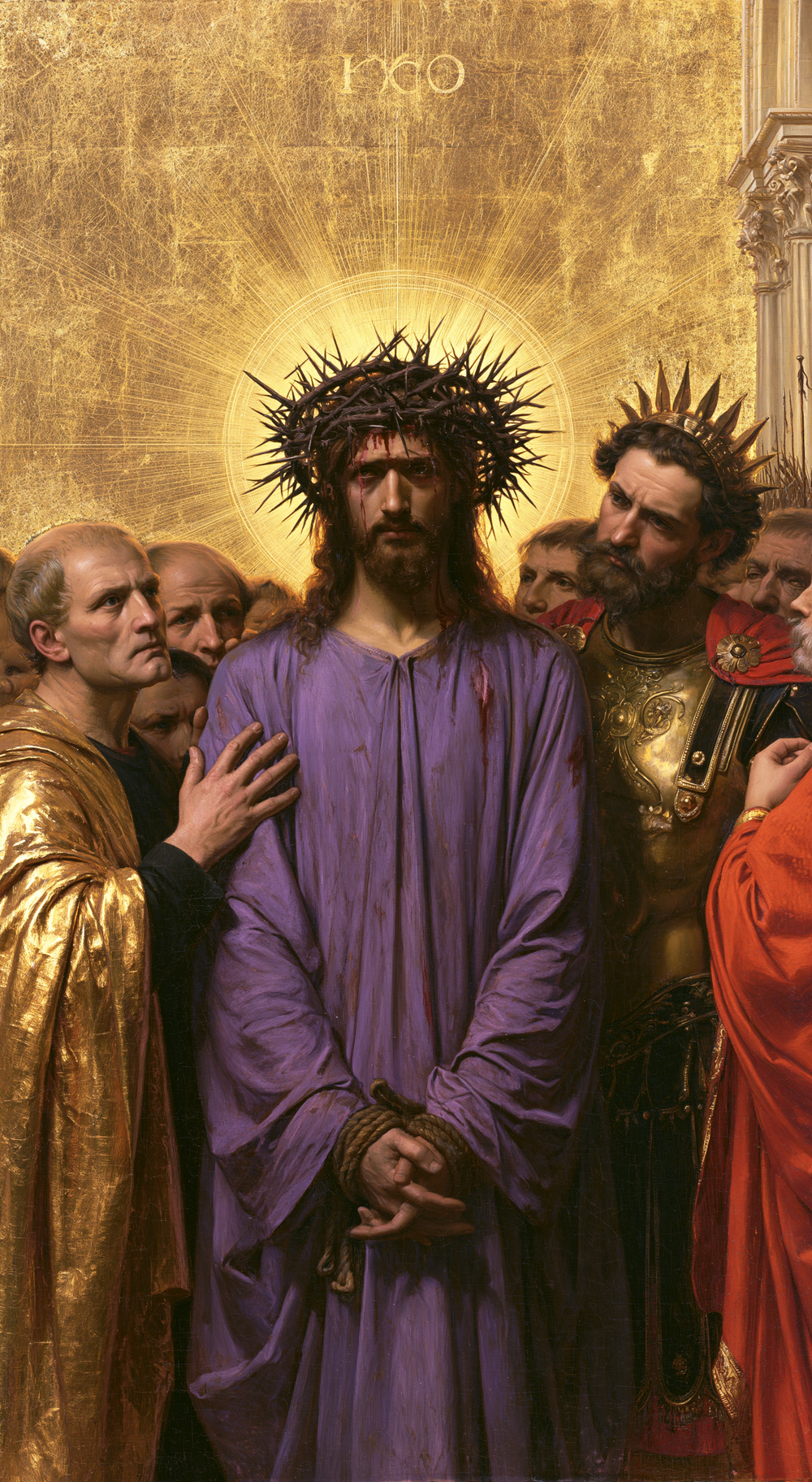 Ecce Homo - Священний золотий · Портрет n° 7 - Християнське мистецтво