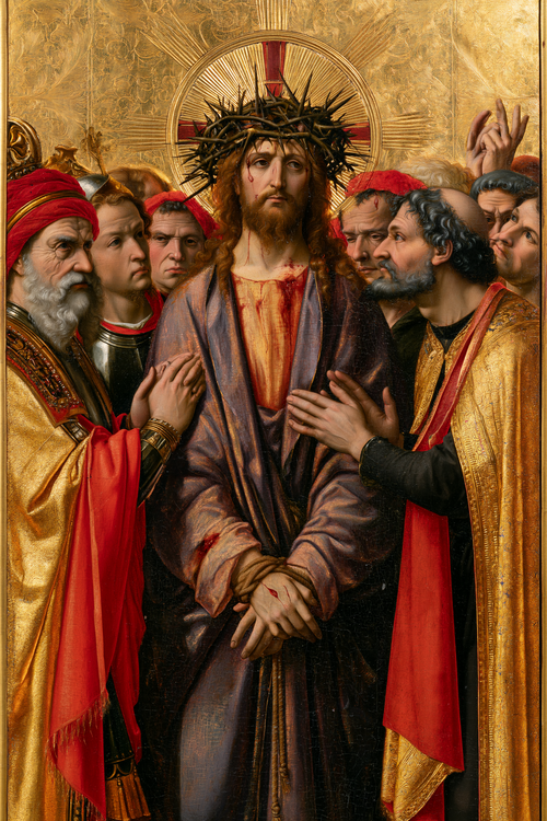 Ecce Homo - Священний золотий · Портрет n° 12 - Християнське мистецтво
