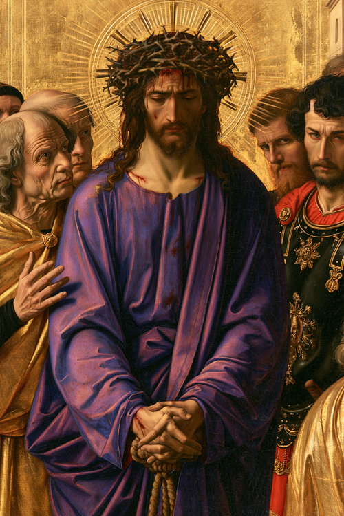 Ecce Homo - Священний золотий · Портрет n° 13 - Християнське мистецтво