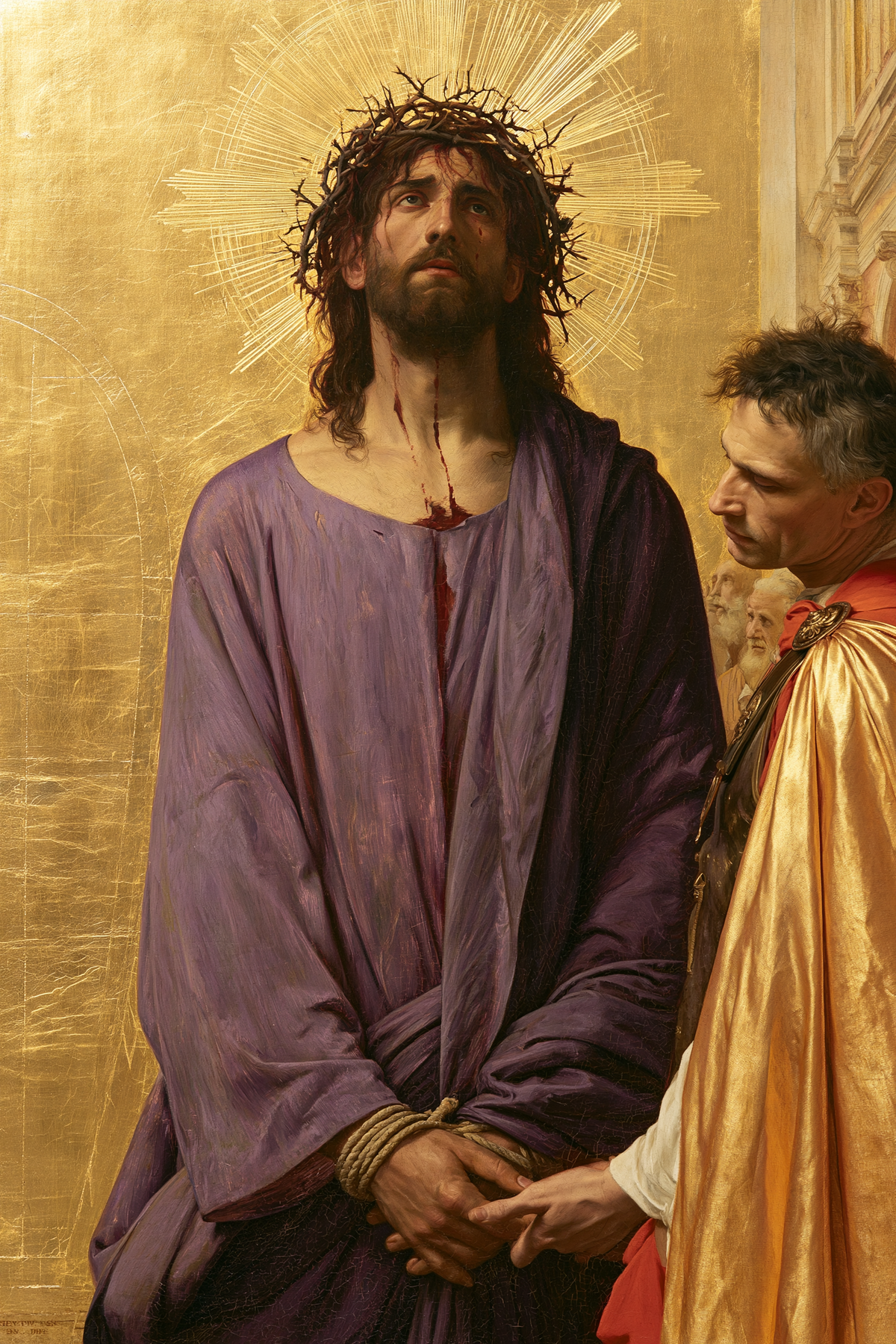 Ecce Homo - Священний золотий · Портрет n° 14 - Християнське мистецтво