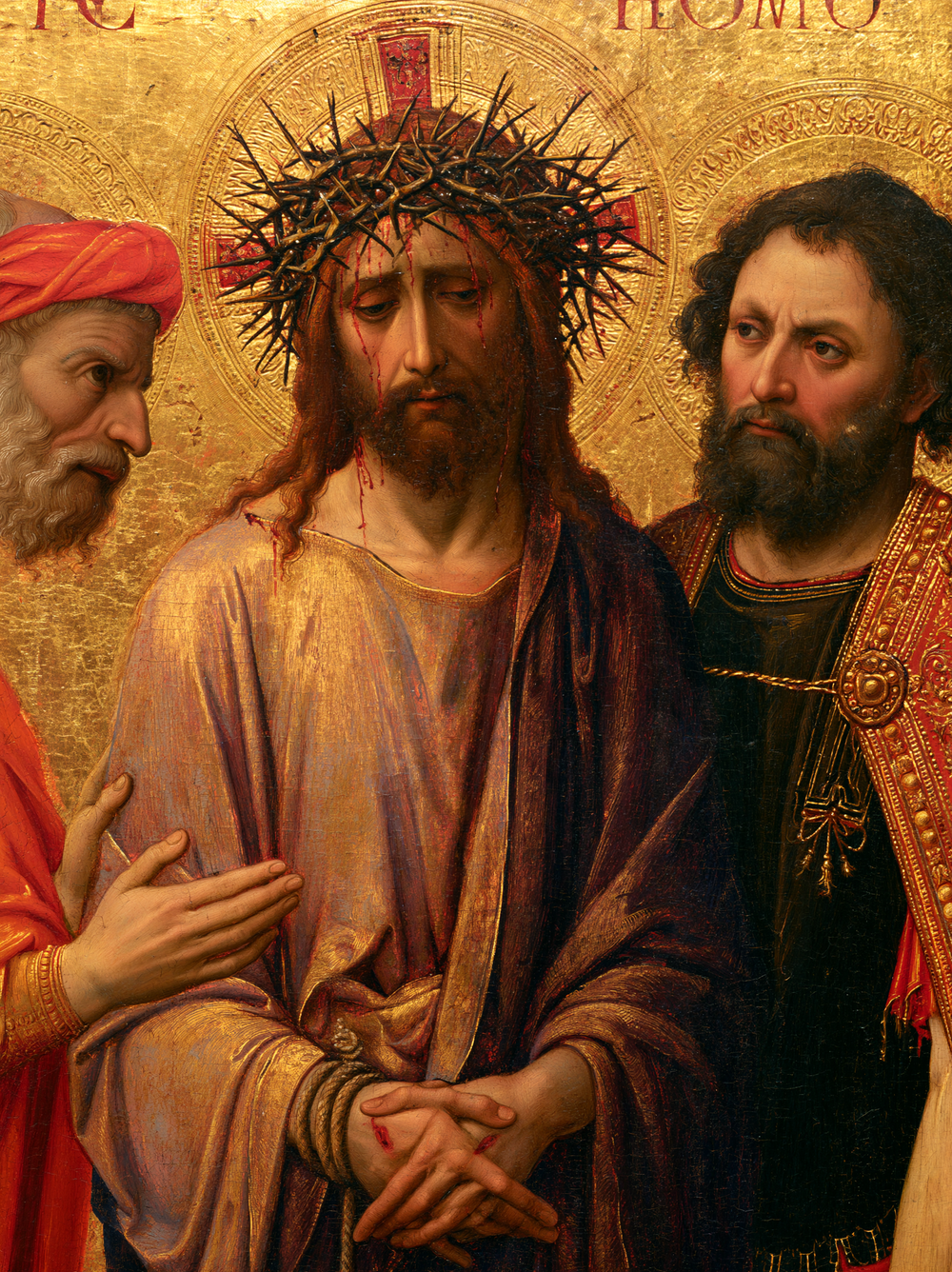 Ecce Homo - Священний золотий · Портрет n° 18 - Християнське мистецтво