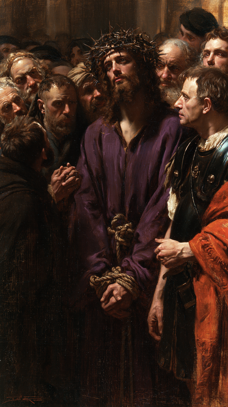 Ecce Homo - Sacred silence · Portrait n° 10
