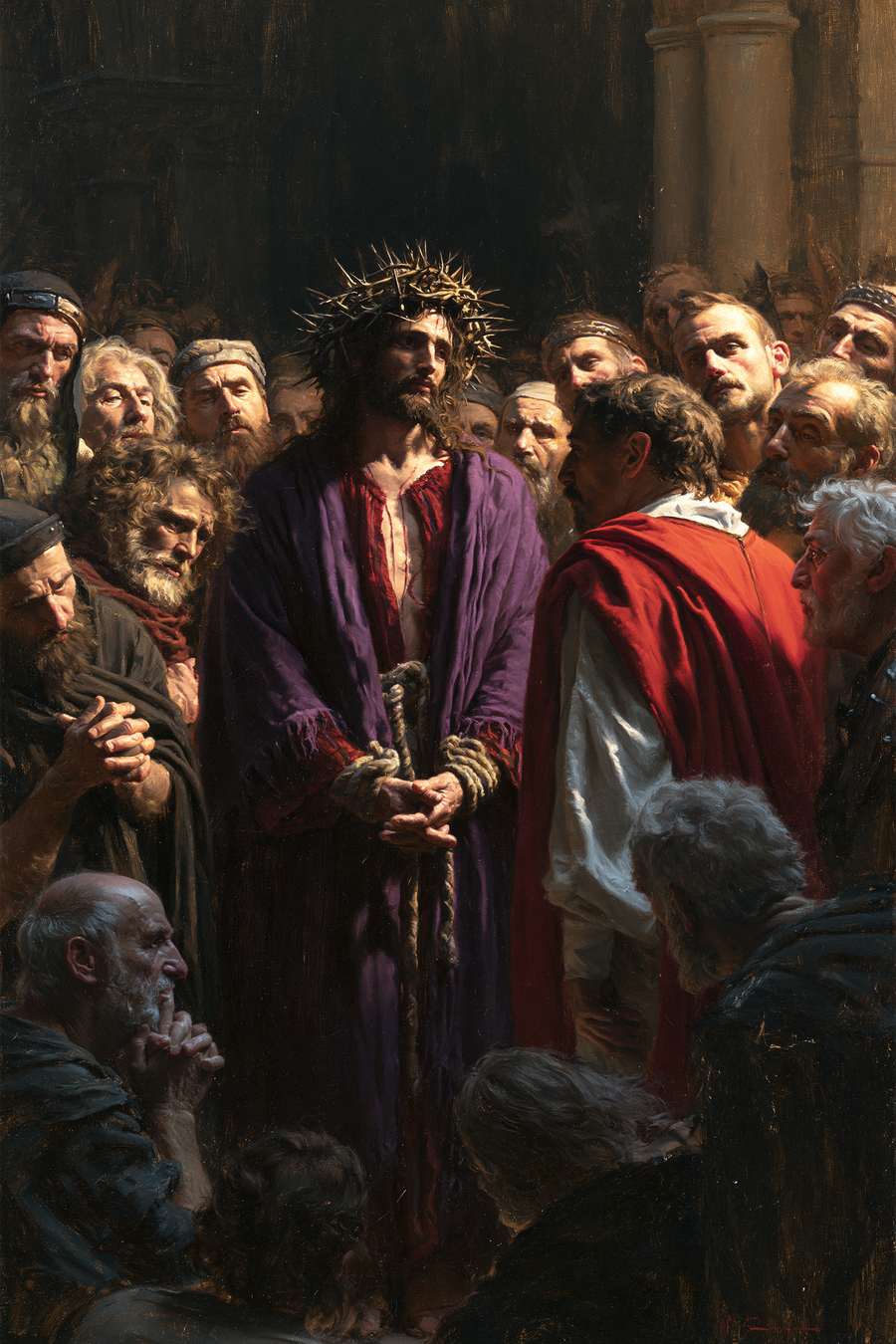 Ecce Homo - Sacred silence · Portrait n° 15
