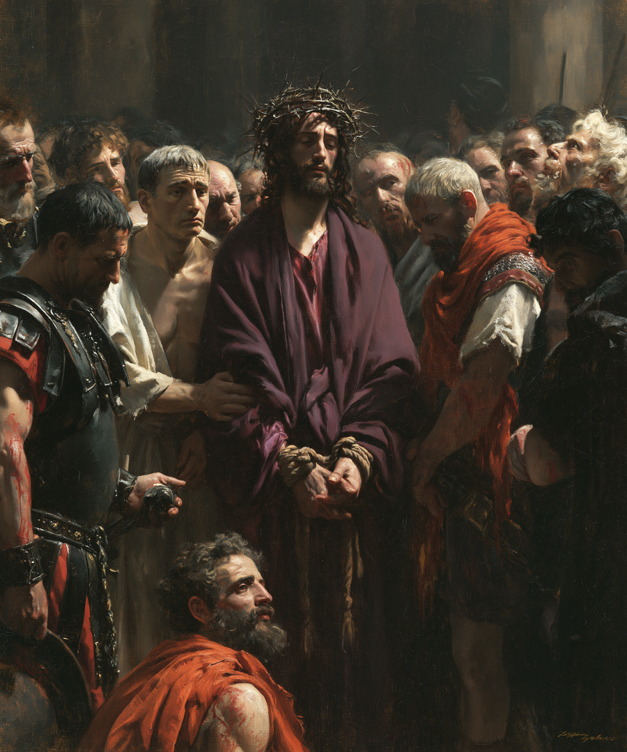 Ecce Homo - Sacred silence · Portrait n° 24