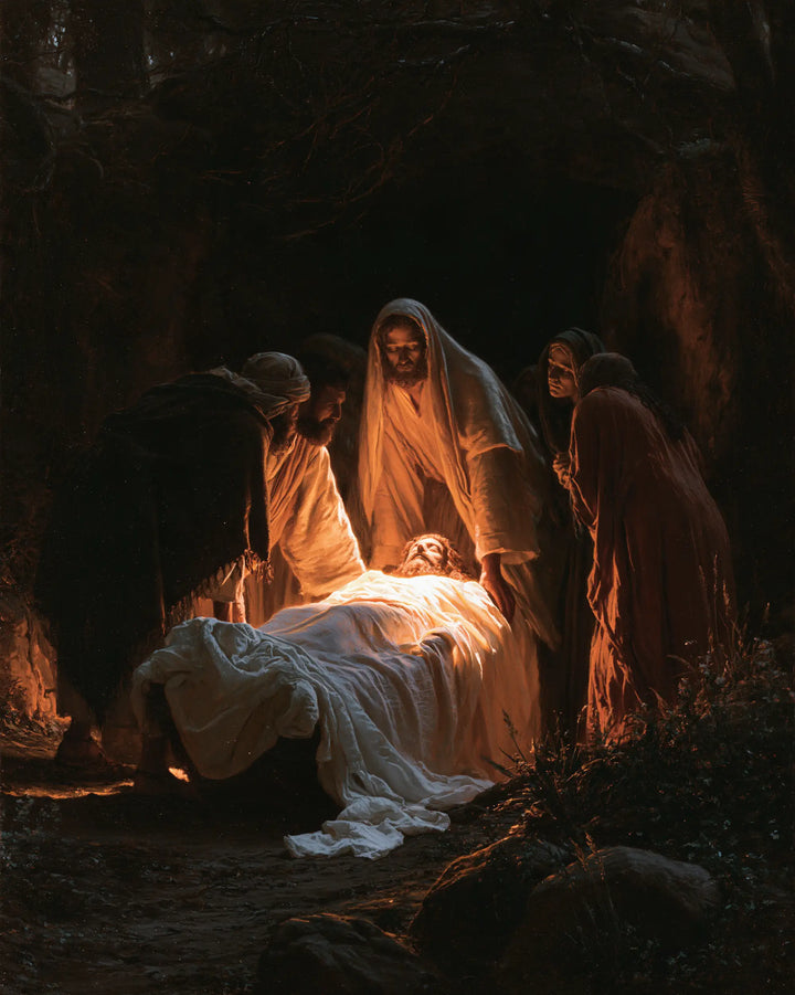 The Entombment of Jesus Christ — The Vigil Beneath the Copper Veil
