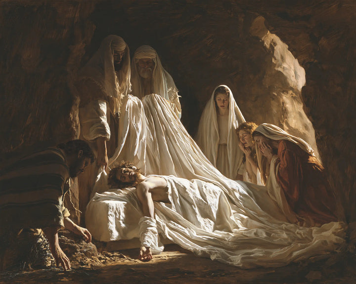 The Entombment of Jesus Christ — The White Sail of Final Rest
