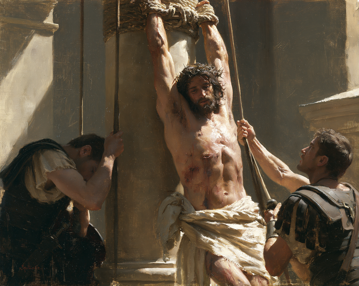 The Flagellation of Christ - Impressionist · Landscape n° 5 — aperçu de la finition sélectionnée