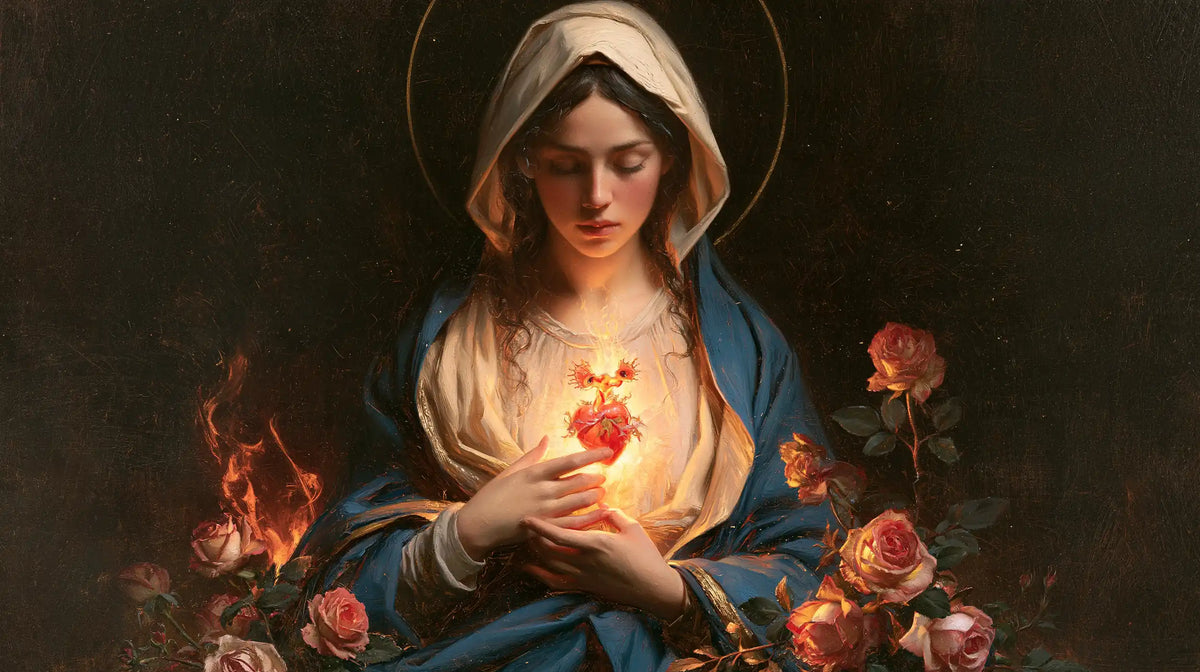 Immaculate Heart of Mary - Mary as Divine Light · Landscape n° 8
