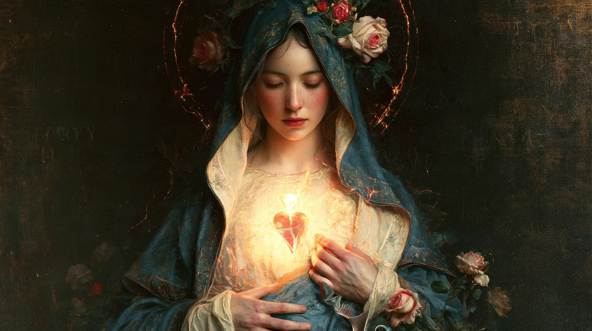 Immaculate Heart of Mary - Mary as Divine Light · Landscape n° 10