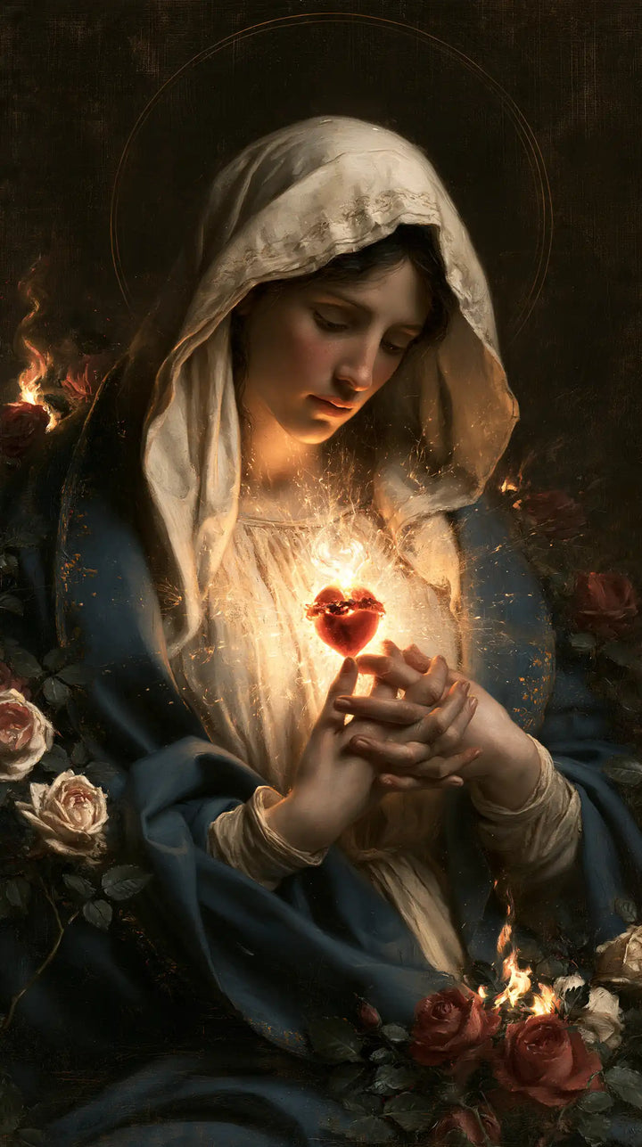 The Immaculate Heart of Mary — The Heart Kept in Closed Hands